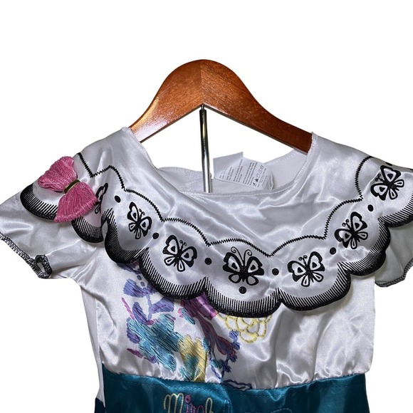 Disney Encanto Mirabel Dress Costume Cosplay Size 3T-4T Halloween - Picture 2 of 7